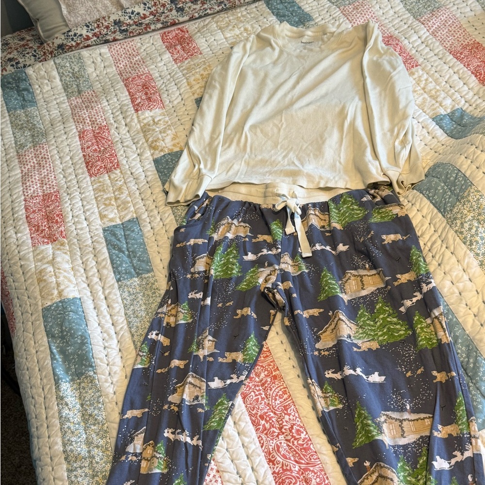 Burt's Bees Baby Blue Knit Top